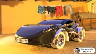 Дизайн кузова Kvantocars @Салихзянов Руслан