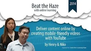 Deliver content online by creating mobile-friendly videos with YouTube