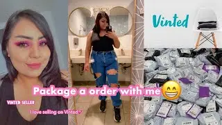 Selling On Vinted App | Packaging a vinted order📦✉️
