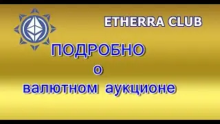 Etherra Club. ПОДРОБНО О ВАЛЮТНОМ АУКЦИОНЕ.