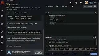 Codewars Data Reverse