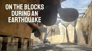 Ship Out of the Water During an Earthquake