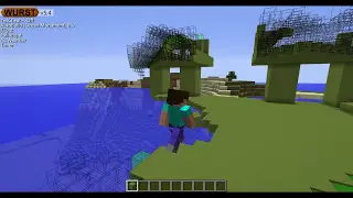 AutoBuilding An Ocean Monument (raw footage) - Wurst Client