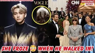 Anna Wintour Froze When Kim Taehyung Walked In — His Positive Response Shocked Everyone