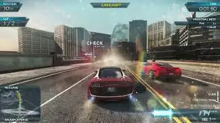NFS Most Wanted 2012 - Darius's Audi R8 GT Sypder [All Gold Medals]