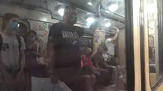 Еж3 #5623, в составе поезда 5936-5927, ст.Дворец Спорта-ст.Спортивная, г.Харьков