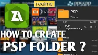 {2024}🔥How To Create PSP Folder In All Smartphones | Create PSP Folder | Badshah Gamer