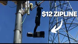 $12 Cinematic Zipline Build