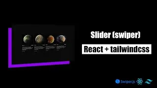 How to make a card / swiper slider with swiper.js, tailwindcss, and react