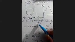 Time response of second order system - Part - 3