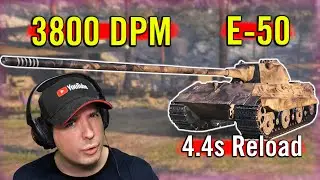 Highest DPM E-50 ever with 3800! World of Tanks Gameplay