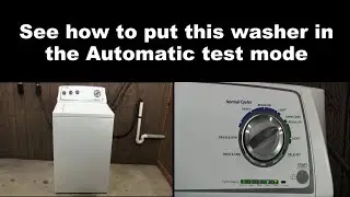 Whirlpool Vertical Modular Washing Machine - Automatic Test Mode