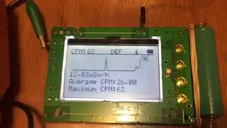 SI3BG Geiger Tube testing on GMC-500+
