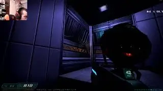 Тестово-Экспериментальный стрим по аддону Cramped Waste для игры DOOM 3, часть 2