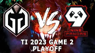 The international 2023 Playoff - 9pandas vs Gaimin Gladiators Game 2