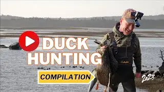 DUCK HUNTING SEASON COMPILATION | TONS OF ACTION OVER TIDAL WATERS! | 2023 HUNTING SEASON