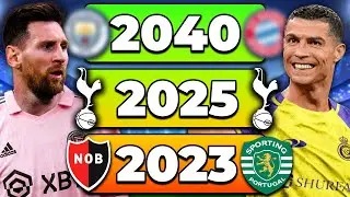 Replaying the Careers of Messi vs Ronaldo