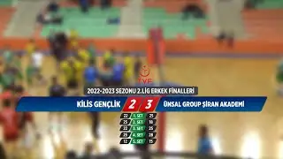KİLİS GENÇLİK - ÜNSAL GROUP ŞİRAN AKADEMİ 2.LİG ERKEKLER FİNALLERİ