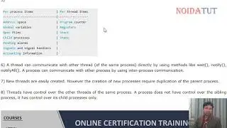 Difference between a process and a thread