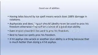 Telos Stun guide.