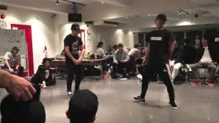 20151218 KST battle night とも(KRUMP)vsしおん