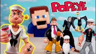 Popeye the Sailor Man Toys - Boss Fight Studio Series 2 Figures