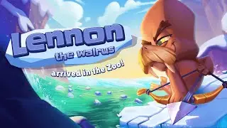 Lennon, The Walrus - Introducing Zooba's New Character