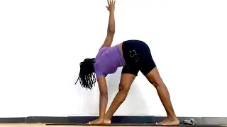 Gentle Balancing Yoga Poses | Practice With African Yoga Girl