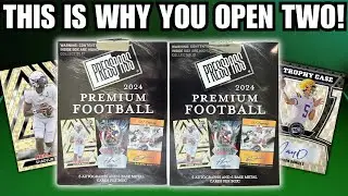 AWESOME LEGEND AUTOS! 2024 Leaf Press Pass Football Hobby Box Review!