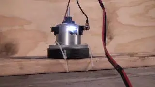 Fiery Little Vacuum Motor Burn Out