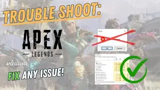 APEX LEGENDS – How to Fix Crashing, Lagging, Freezing, black screen …  – Full Tutorial