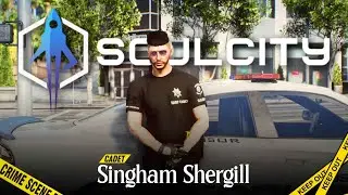 SINGHAM "CADET" SHERGILL || CODE 4 OR VCB?? || SOULCITY COP RP 🔴 #soulcityrp #gta5 #gtaroleplay