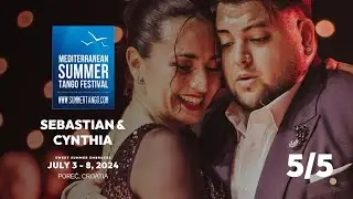 Sebastián Bolivar & Cynthia Palacios - Estampa varon - MSTF 2024 Poreč Croatia