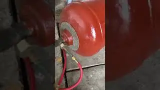 Как заправить цанговый баллон своими руками