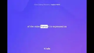 What's Aspect Ratio | Learn Video Editing