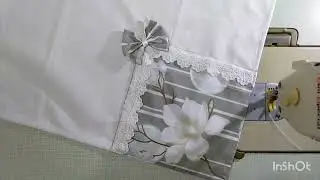 com três pedaços de tecidos pequenos, você faz um barradinho# costura criativa.