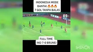 Indonesia u-19 pesta gol    indonesia 7 vs 0 Brunei darusalam