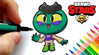 Comment dessiner Eve ! (Brawl Stars New brawler)