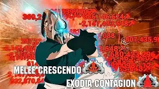 Power up EXODIA CONTAGION with new Arcane MELEE CRESCENDO - BILLIONS of DAMAGE guaranteed [Warframe]