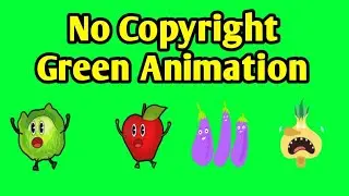 Green Screen vegetable l Green screen Cartoon vegetables video