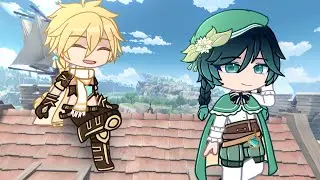 || ✦ Some Sunny Day… ✦ || Ft. Aether and Venti || Gacha Club Meme || Genshin Impact ✧ ||