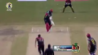Chris Gayle gone for 1 
