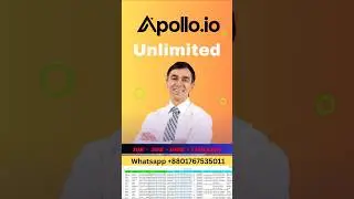 Apollo unlimited email credits, unlimited apollo leads 