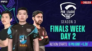 [EN] 2021 PMPL South Asia Finals  Day 2 | S3 | Will Pakistan Squads get into the Top 8?