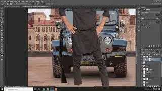 poster design in photoshop 2020 tutorial hindi