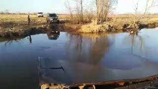 Утопили уаз Патриот