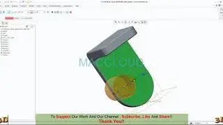 PTC CREO Modeling Part 1-77 BY PASS VALVE MOUNTING BRACKET