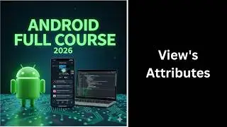 View Attributes in Android Explained | XML UI Design | Android Course (64)