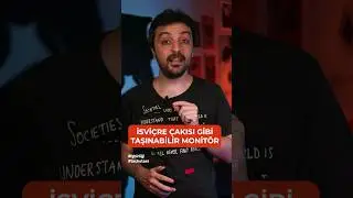 İSVİÇRE ÇAKISI GİBİ TAŞINABİLİR MONİTÖR!
