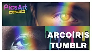 Cómo HACER FOTOS TUMBLR ARCOÍRIS 🌈 PICSART TUTORIAL